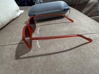 Gafas de sol ZXT Marbella doradas y rojas