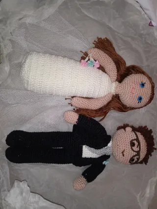Muñecos Novios Crochet