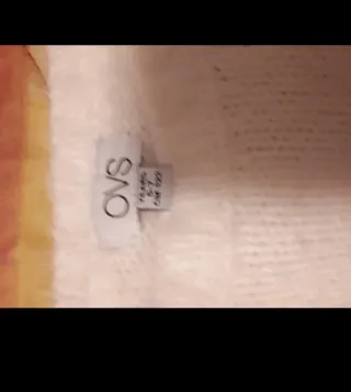 Maglioncino bambina GLAM bianco