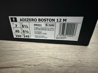 Adidas Adizero Boston 12 Size 40