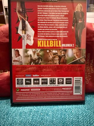 DVD Kill Bill Vol. 2 Quentin Tarantino