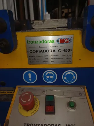 Fresadora Copiadora Aluminio