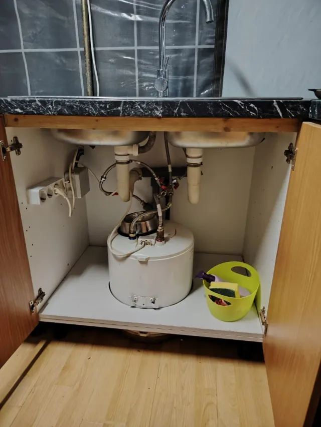 Calentador de agua pequeño