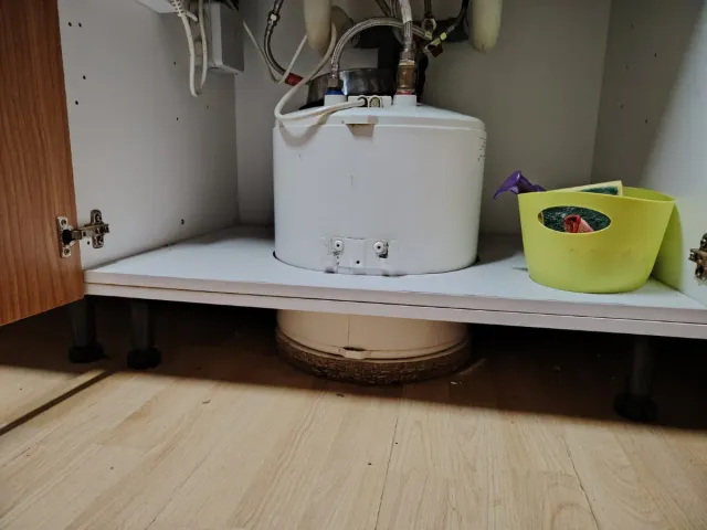 Calentador de agua pequeño