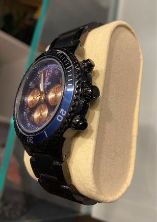 Reloj Reward Cronógrafo Negro y Azul