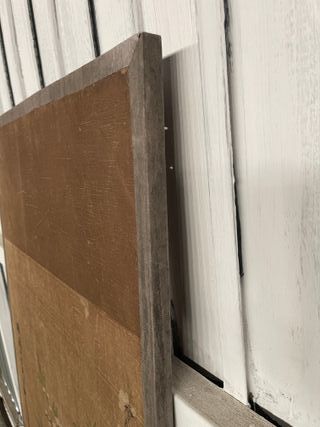 Cuadro oriental antiguo pintado