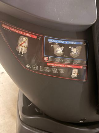 Silla Coche Babyauto Cario I-Size Negra