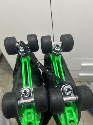 Patinete Bauer Negro y Verde