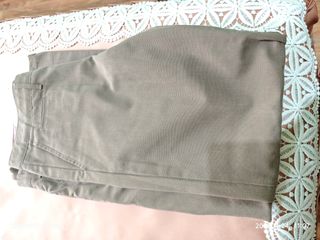 Pantalón E Tucci T482 Beige Nuevo