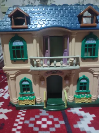 Casita de juguete casa de muñecas 60cmx40cm,