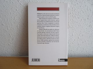 Apirila, novela de Iñigo Aranbarri (euskera) NUEVA