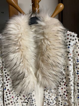 Elegante chaqueta de lentejuelas