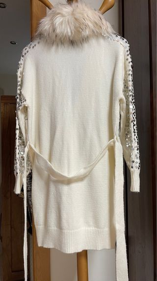 Elegante chaqueta de lentejuelas