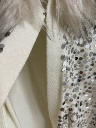 Elegante chaqueta de lentejuelas