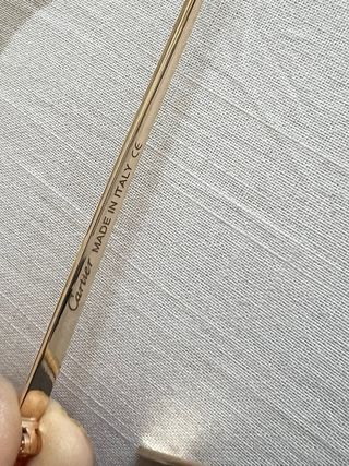 Gafas de Sol Cartier Hombre Dorado Negro