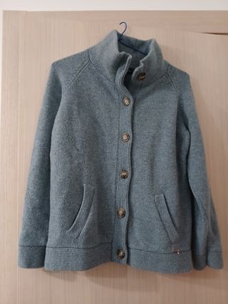 Chaqueta de lana Terre Bleue