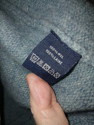 Chaqueta de lana Terre Bleue