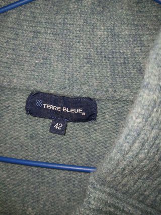 Chaqueta de lana Terre Bleue