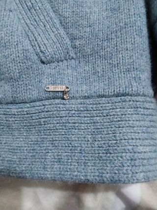 Chaqueta de lana Terre Bleue