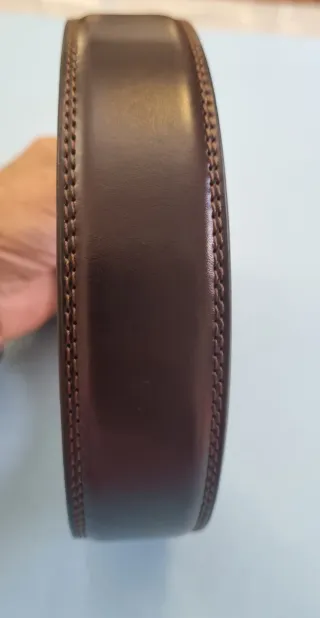 Cinturón de cuero de vaca para hombre