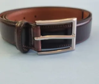 Cinturón de cuero de vaca para hombre