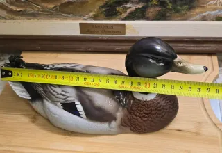 Pato de porcelana Martinu pintado a mano