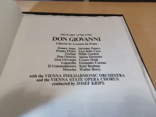 VINILO Mozart Don Giovanni Krips