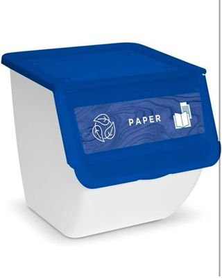 Cubos de reciclaje apilables (Set de 3) Como nuevo