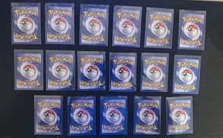 Lotto carte Pokemon set gym Challenge