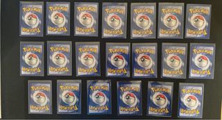 Lotto carte Pokemon set gym Challenge