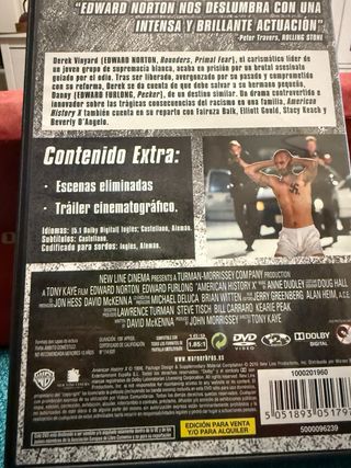 DVD American History X - Edward Norton