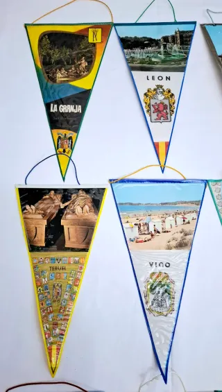 Banderines Años 60 España Antiguos