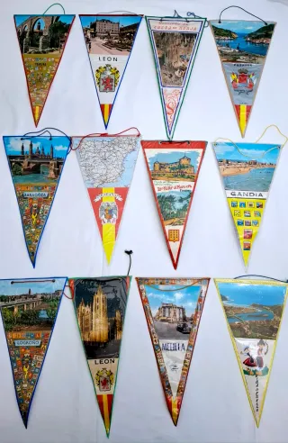 Banderines Años 60 España Antiguos