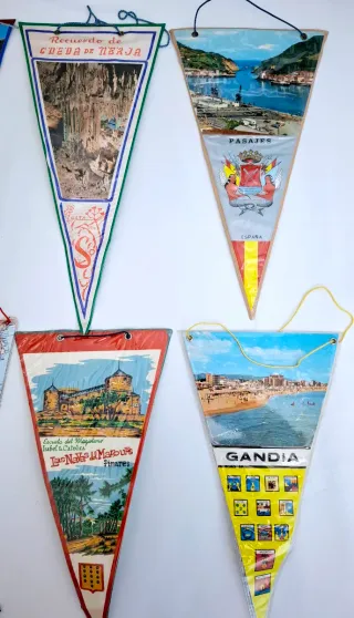 Banderines Años 60 España Antiguos