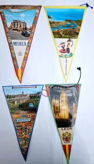 Banderines Años 60 España Antiguos