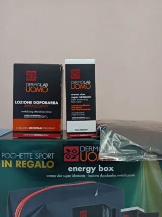 Set 2 Box DERMOLAB Idratazione e Uomo