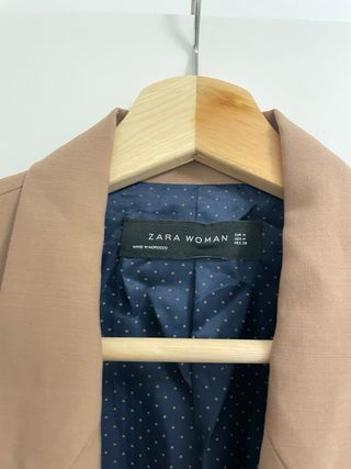 Americana Beige Zara Mujer