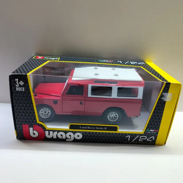 Coche a escala Burago Land Rover 1/24