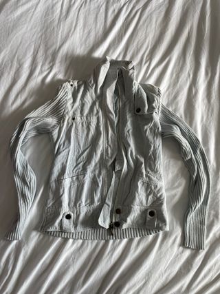 Chaqueta entretiempo de lana y pana Talla S