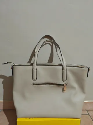 Borsa Shopper Carpisa Ecopelle Avorio/Crema8