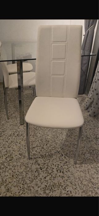 mesa comedor cristal