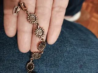 2 Pulsera estilo vintage con piedras