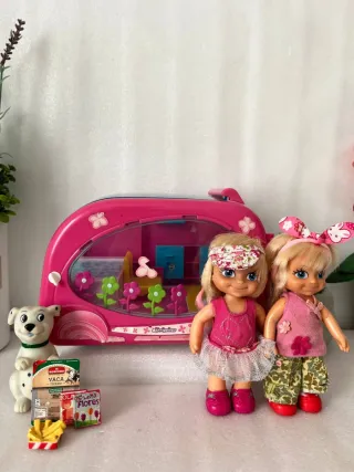 Caravana Barriguitas con Muñecas y Accesorios