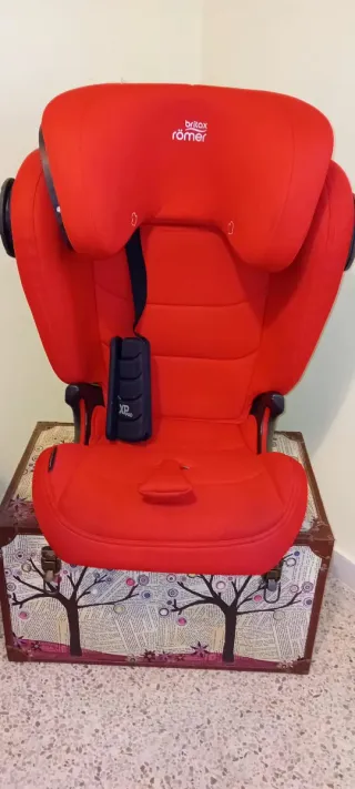 Silla coche Britax Römer Isofix Roja