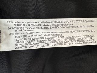 Pantalones Negros Zara Talla S