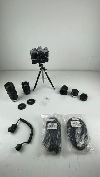 Canon AV-1 Cámara Analógica + Accesorios