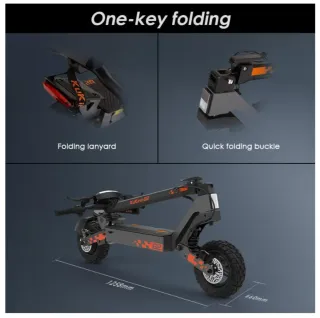 Patinete Eléctrico Kukirin G2 Plegable