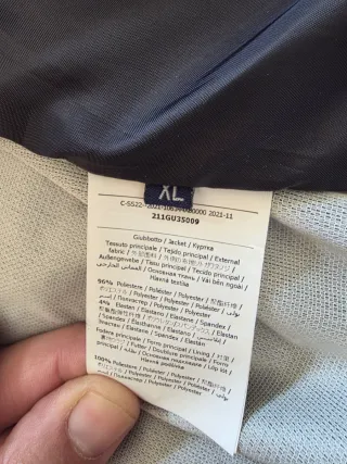 Chaqueta impermeable GAUDI Talla XL