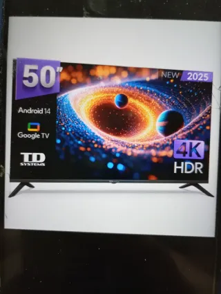 50" Smart TV 4k Sin abrir 3 Años garantía