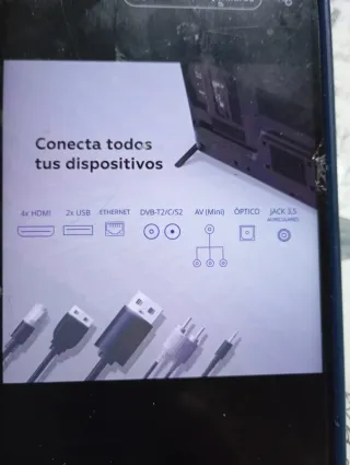 50" Smart TV 4k Sin abrir 3 Años garantía